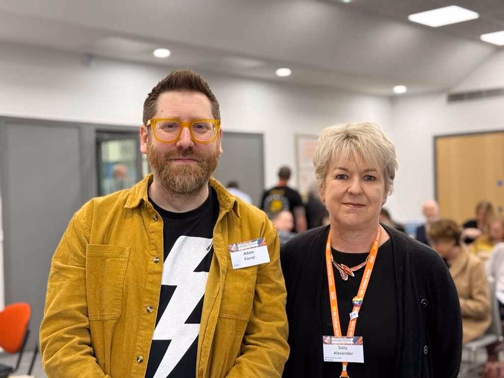 Prison teaching staff visit Chaffron Way for inspiring Reading Festival