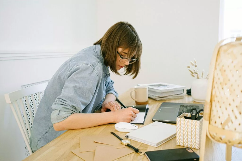 Adult on Computer